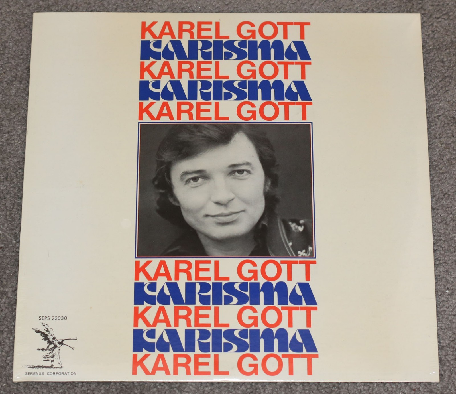 Karel Gott – Karisma LP – USA Serenus 22030 SEALED – Czech pop