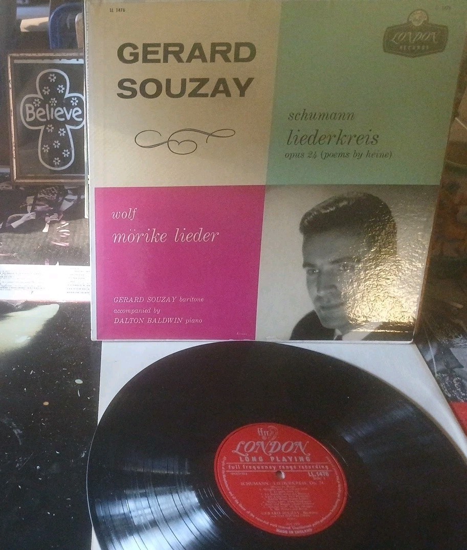 Schumann/Wolf/Souzay/D.Baldwin•Liederkreis Op. 24/Mörike Lieder (NM-) LL 1476