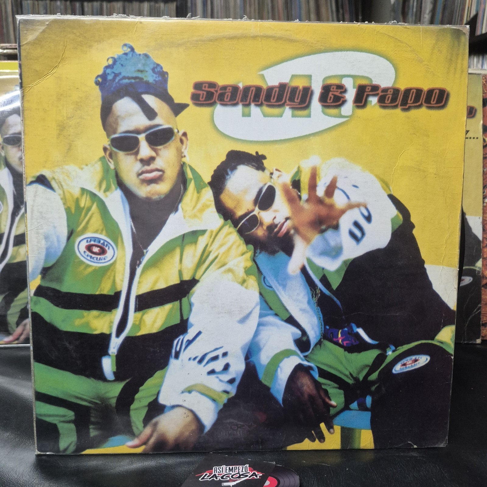 Sandy & Papo – Otra Vez Merengue, Hip-House – Edición Unica, Colombia 1997 VG+