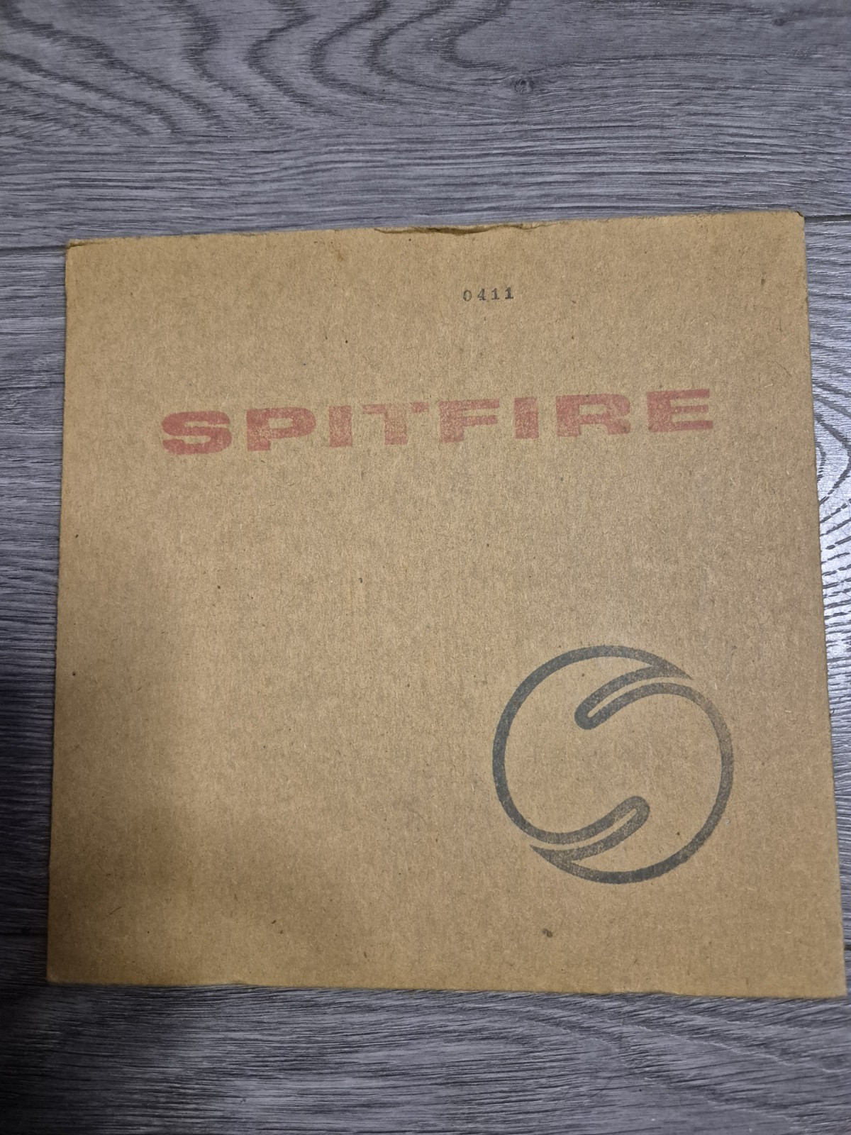 SPITFIRE – RUBBER ROSIE 7″ Hand Stamped No’d Cardboard Cover 1 of only 1000