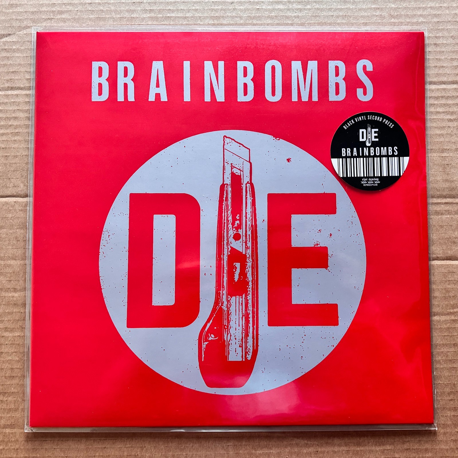 BRAINBOMBS ‘Die’ Black Vinyl Press LP