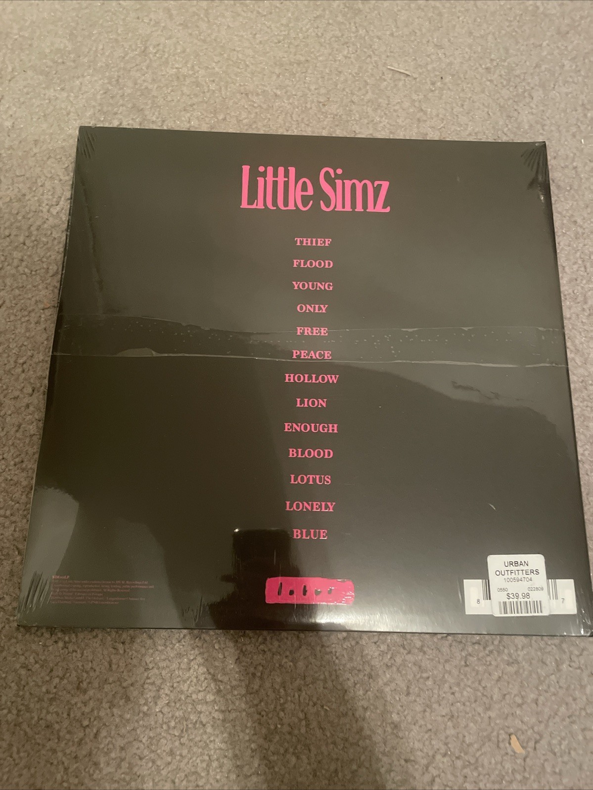 Little Simz Lotus UO 2xLP SEALED LIMITED URBAN OUTFITTERS WHITE MOONSTONE VINYL