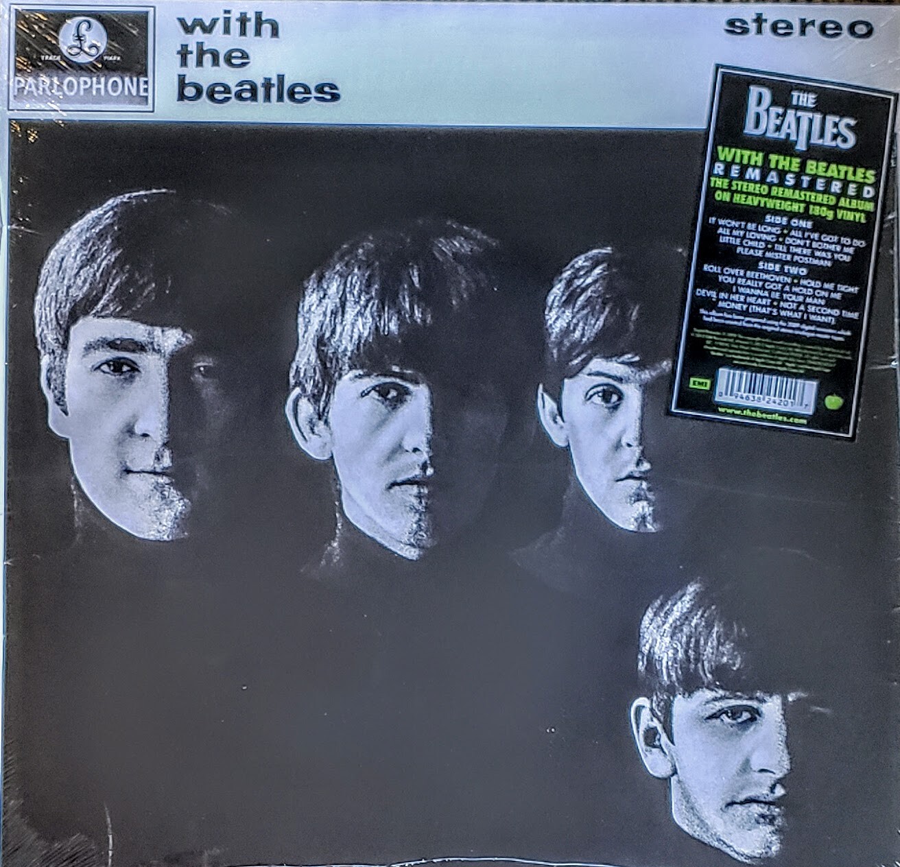 THE BEATLES WITH THE BEATLES 180 GRAM VINYL LP REMASTERED ” NEW, SEALED “
