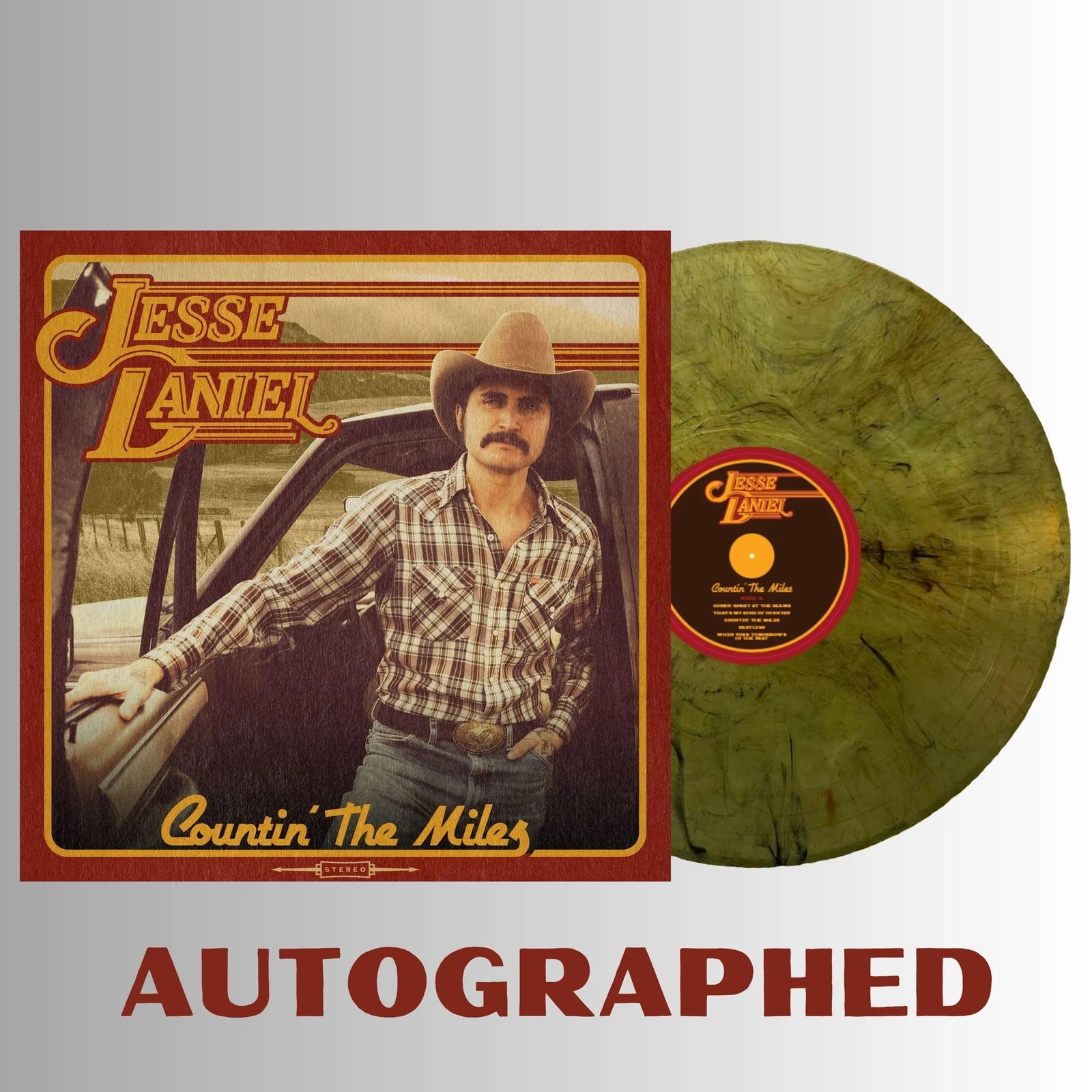 Jesse Daniel – Countin’ the Miles LP NEW COLOR VINYL