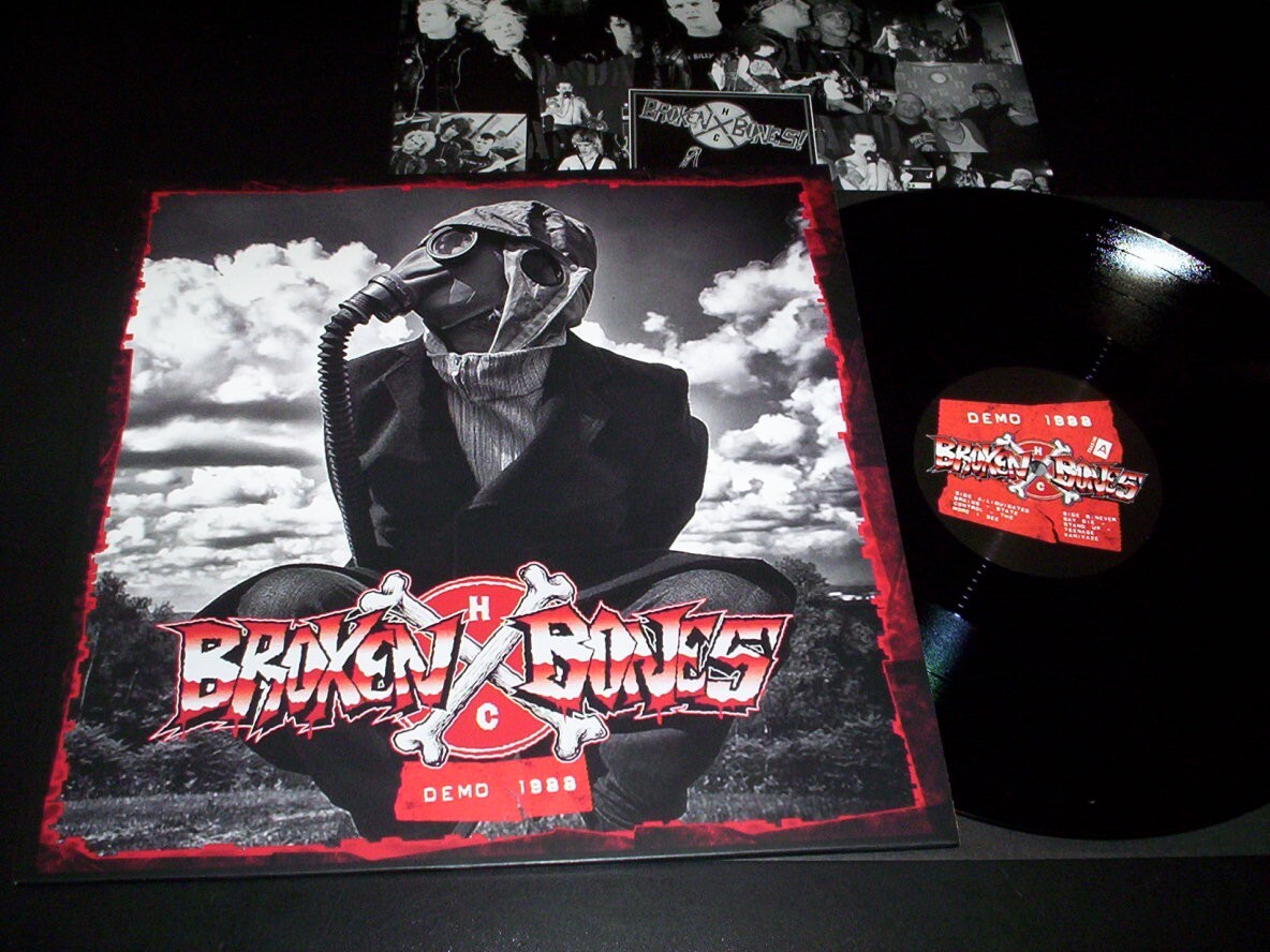Broken Bones “Demo 1988” LP insert F.O.A.D. Records – F.O.A.D. 144