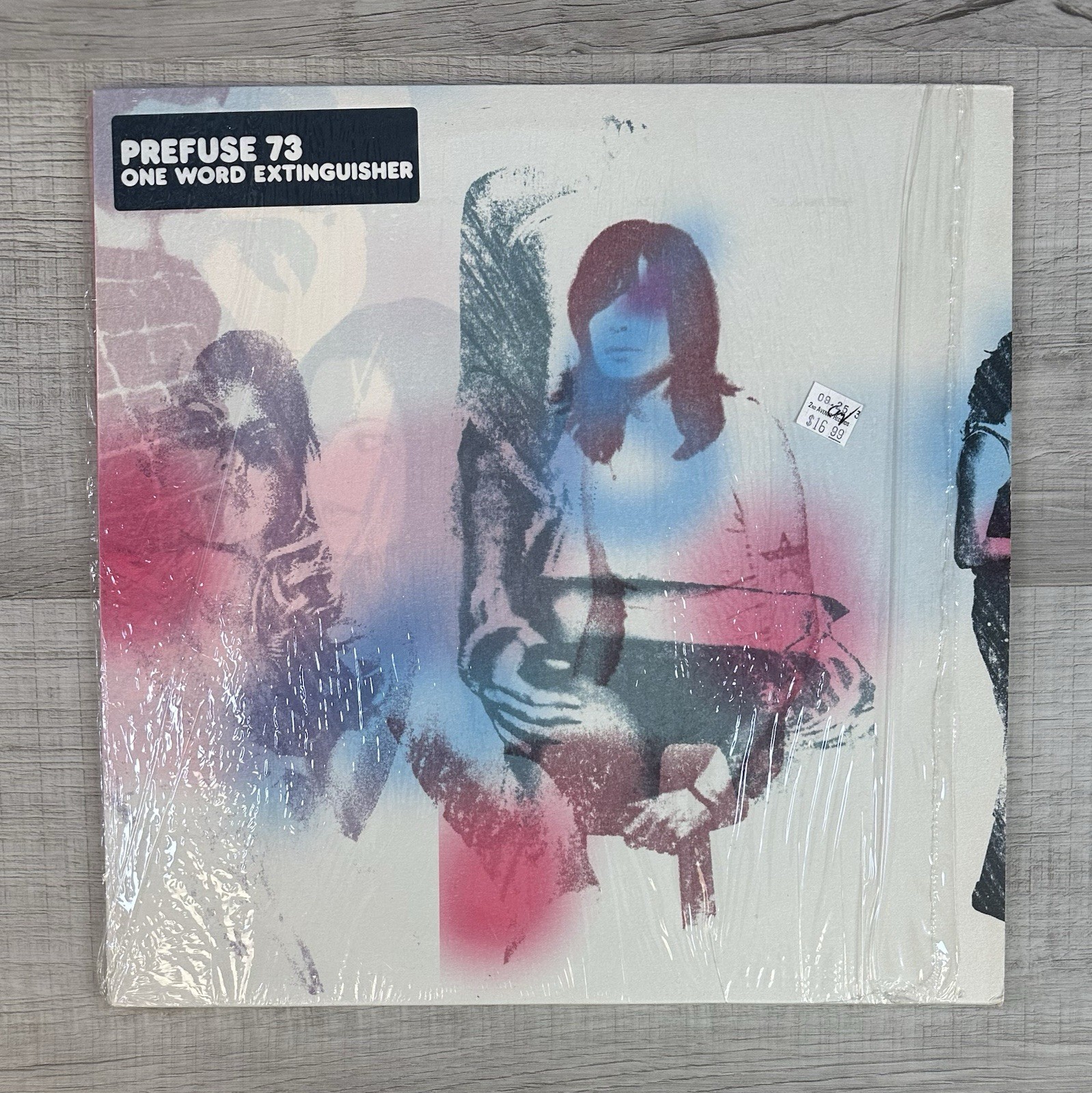 Prefuse 73 One Word Extinguisher 2LP Vinyl 12” WARP Records 2003 WARPLP105