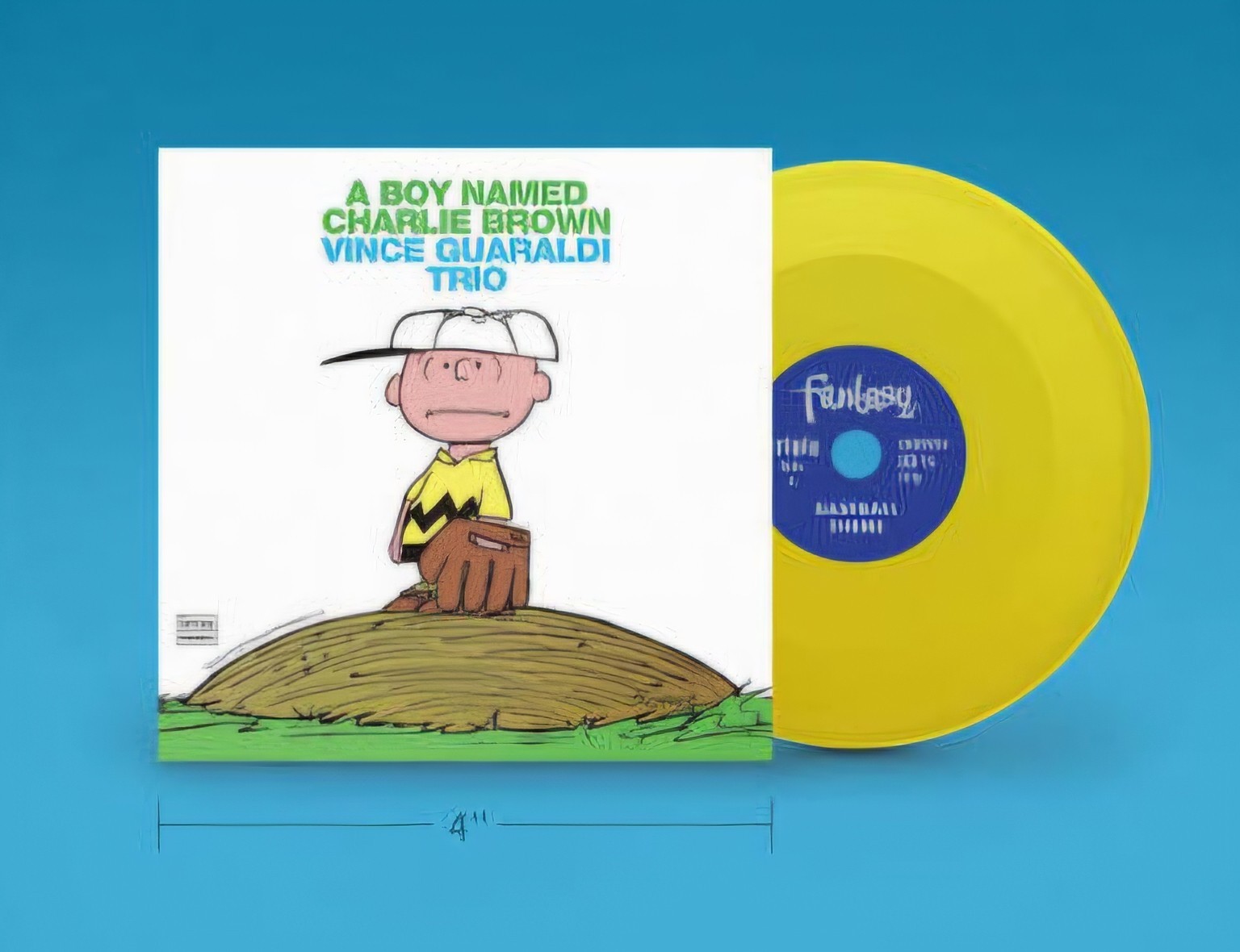 VINCE GUARALDI TRIO A Boy Named Charlie Brown 2025 TinyVinyl 4” Single NEW