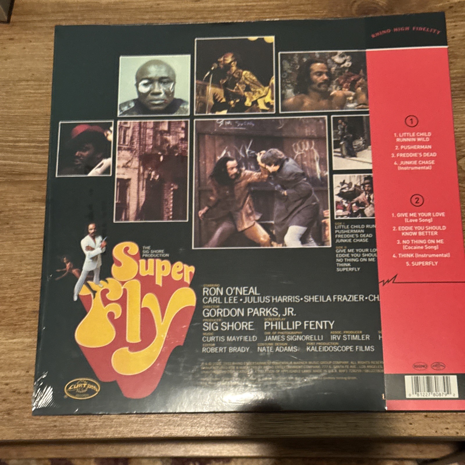 Curtis Mayfield Super Fly 2026 RHINO High Fidelity 180g LP #ed Brand New SEALED