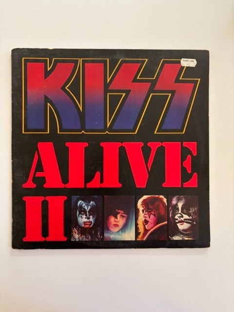 KISS – Alive II LP – 1980 Press – Hard Rock Glam – VG+/VG