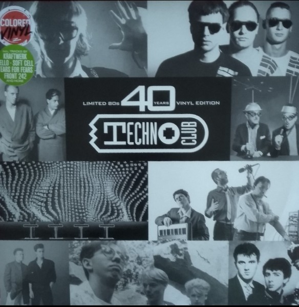 VARIOUS: 40 Years Techno Club – The 80s (Vinyl Edition)- ZYX Music- IMPORTED