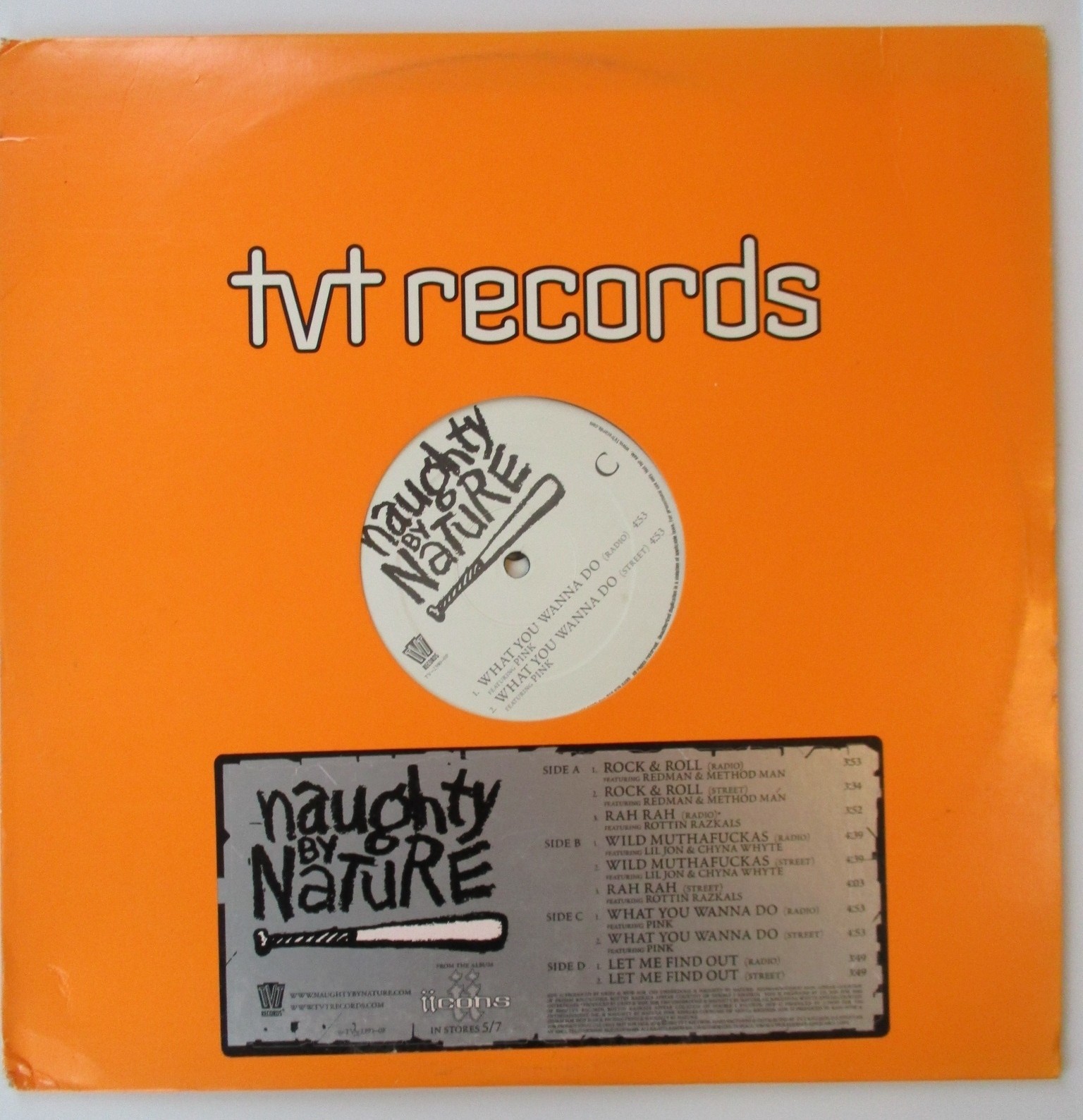 NAUGHTY BY NATURE RARE PROMO SINGLES METHOD MAN LIL JON PINK 2 ALBUMS