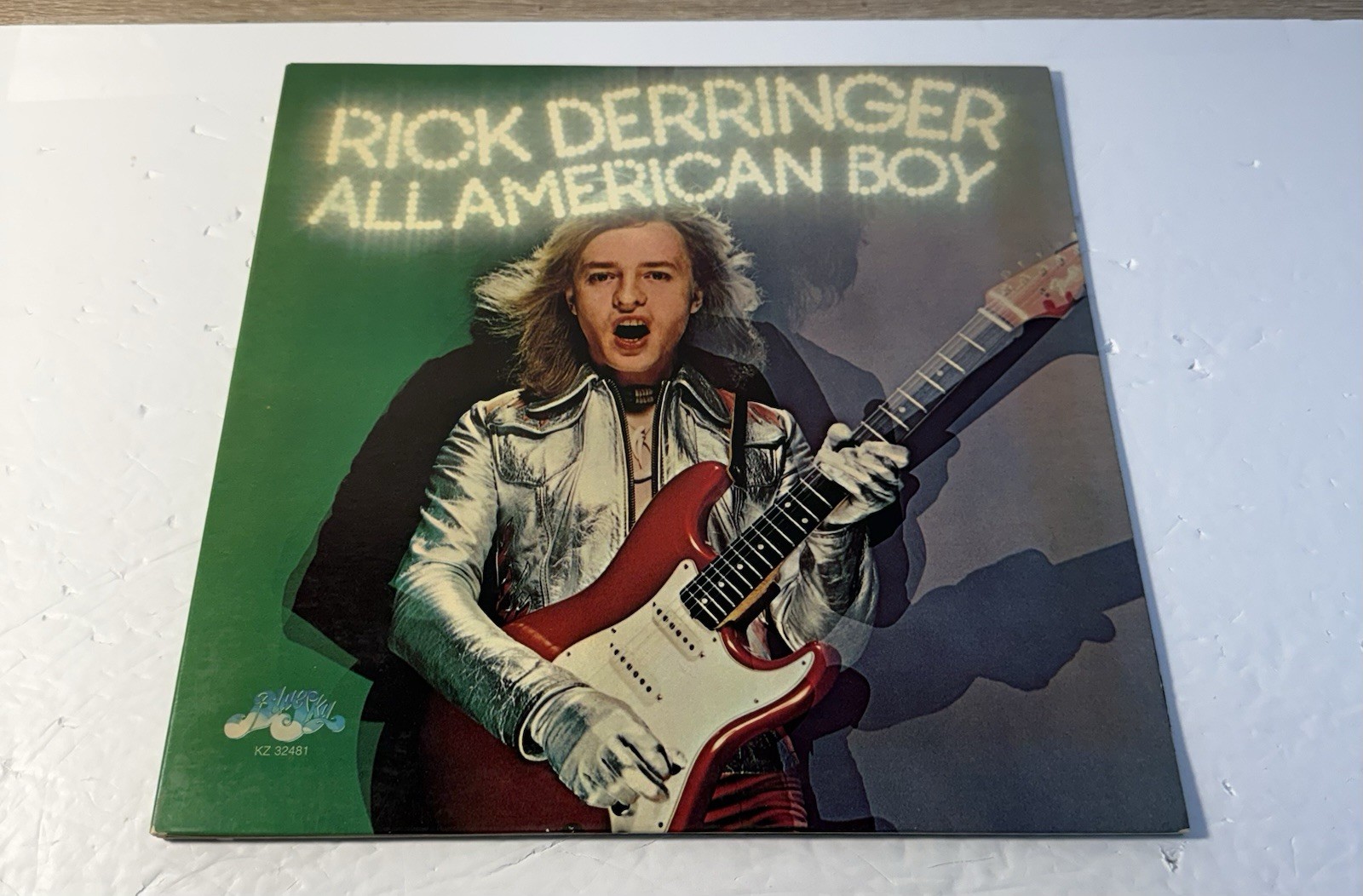 RICK DERRINGER All American Boy LP Vinyl 1973 Album Blue Sky CLASSIC ROCK