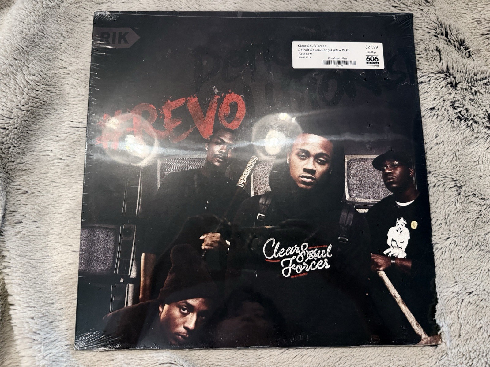 Clear Soul Forces / Detroit Revolution​ 12″ Vinyl 2xLP RSD New Seal
