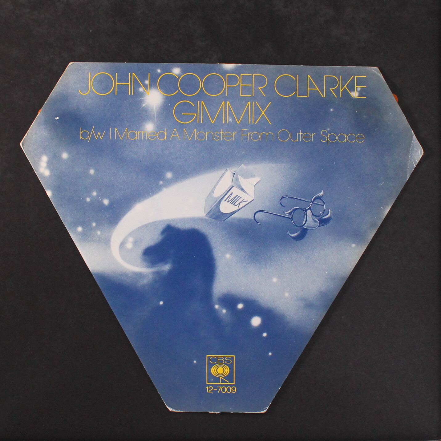 JOHN COOPER CLARKE: gimmix CBS 12″ Single 33 RPM United Kingdom