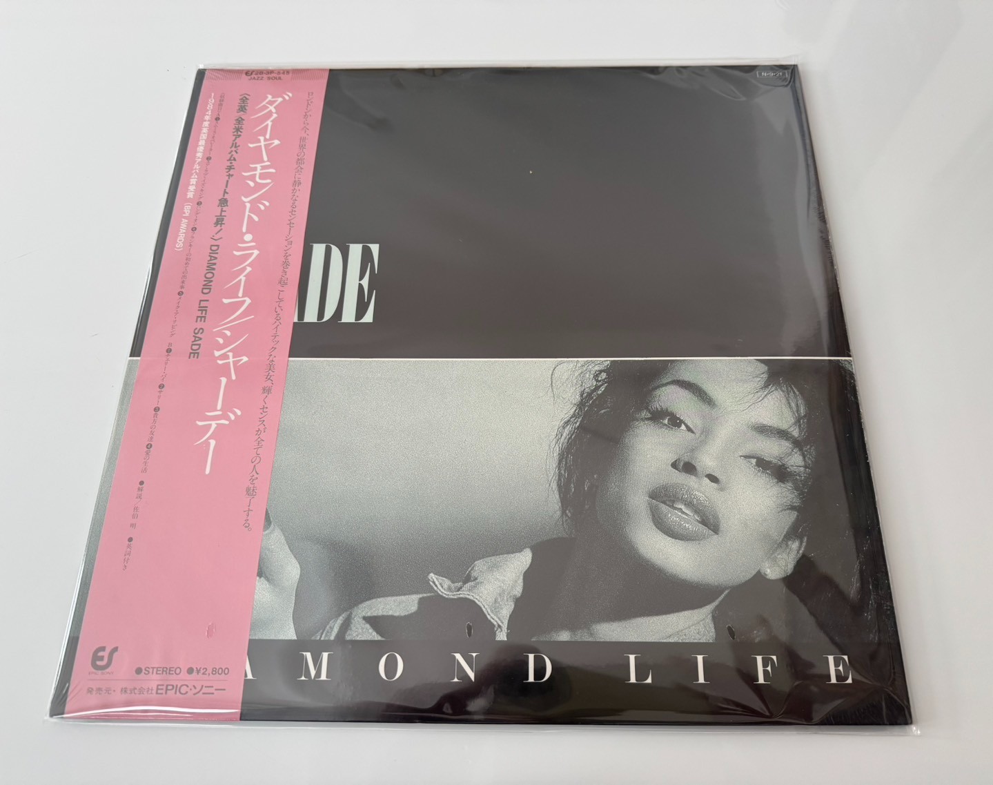 [LP] Sade – Diamond Life w/OBI Sealed 28・3P-545 Japan vinyl
