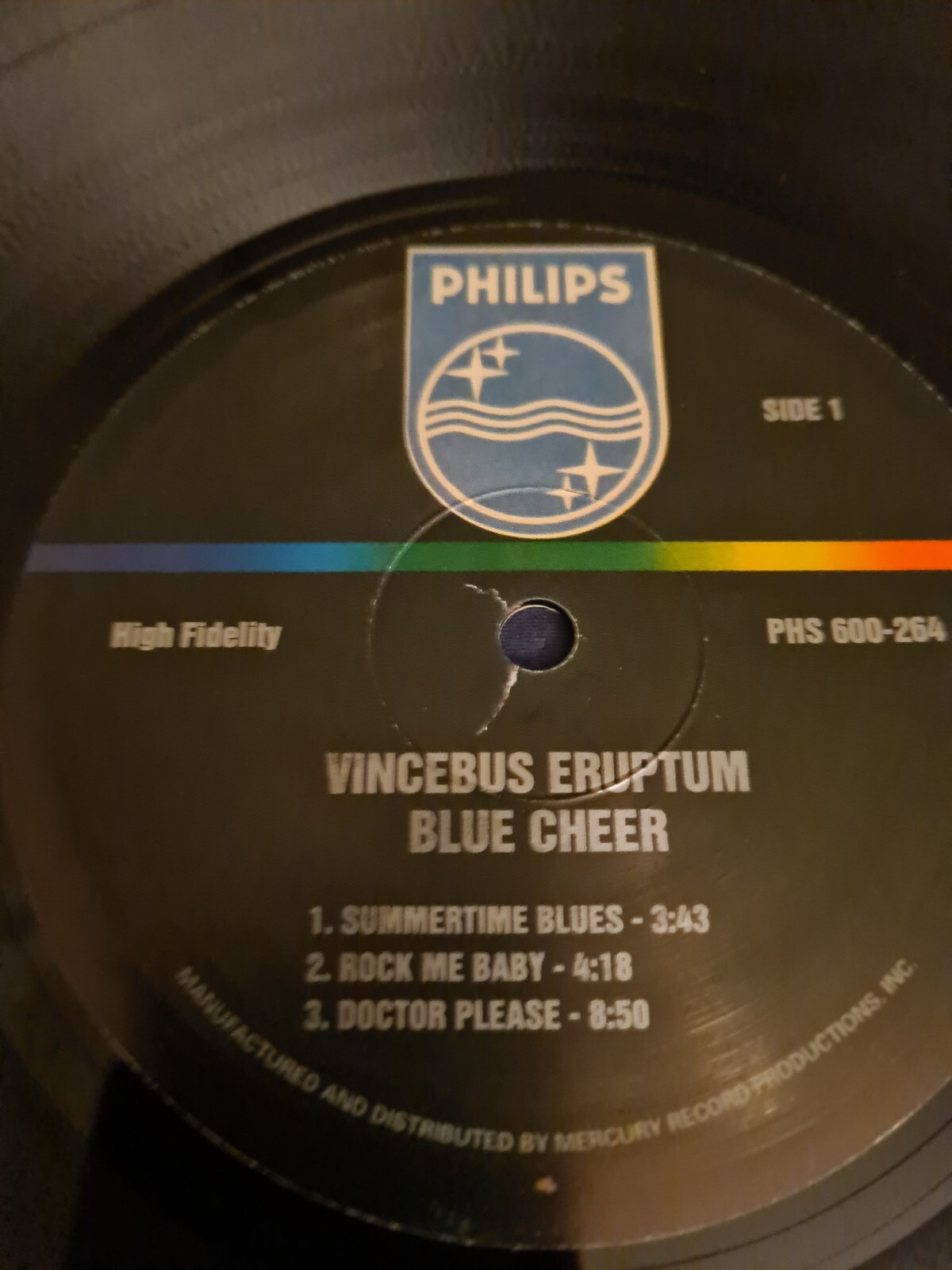 Blue Cheer “Vincebus Eruptum” LP Philips Reissue 2000s