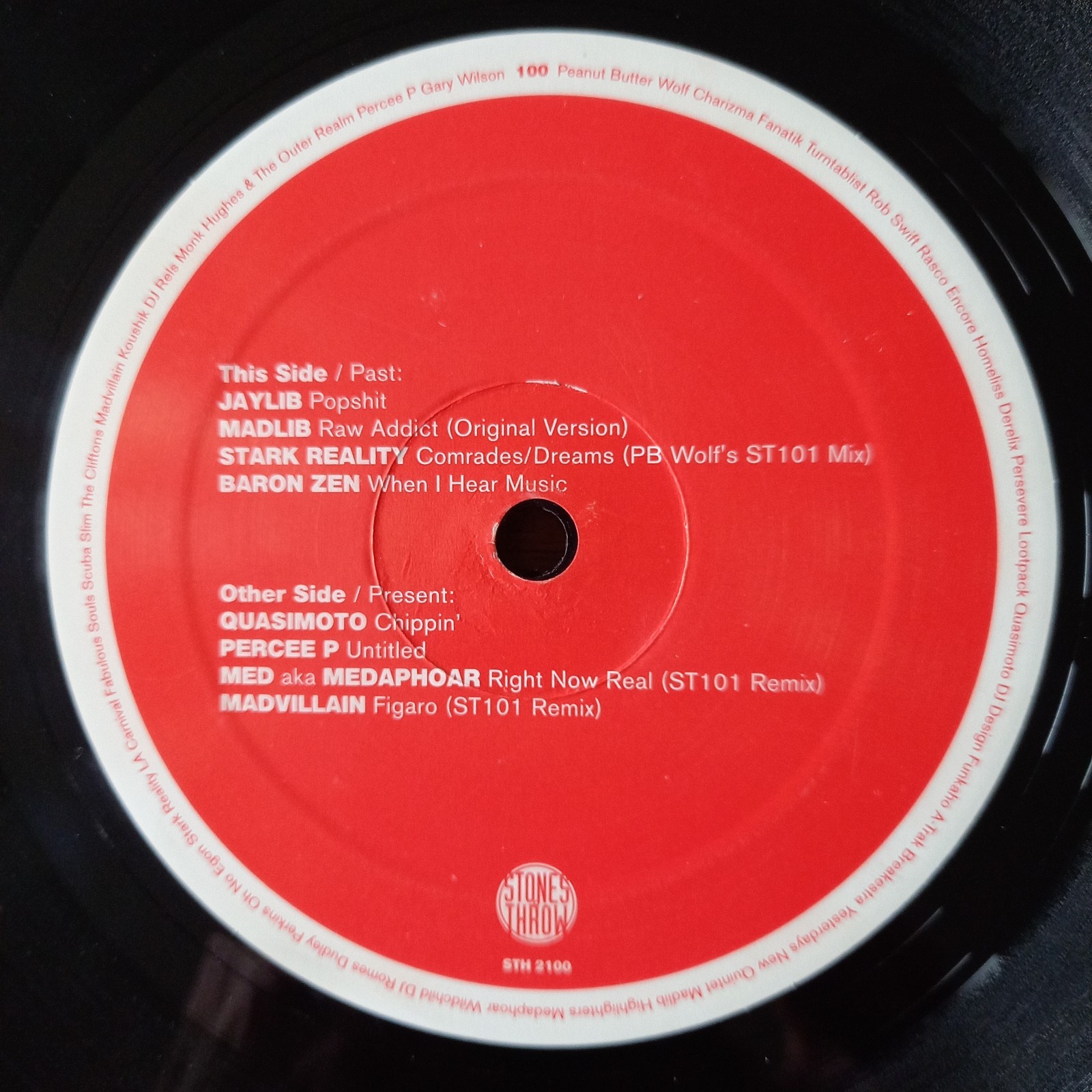 STONES THROW 100 LP Jaylib Madlib Quasimoto Percee P Madvillain rare 12″ Hip Hop