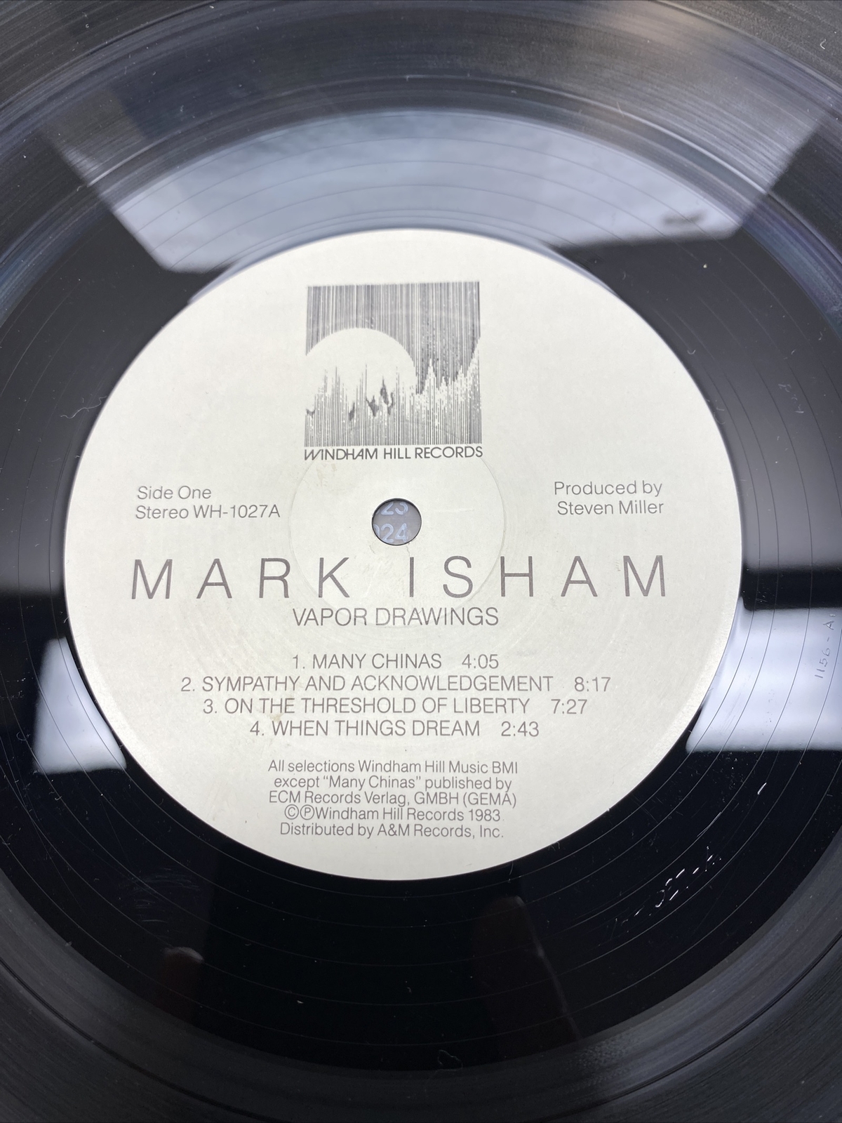 33 rpm vinyl Mark Isham