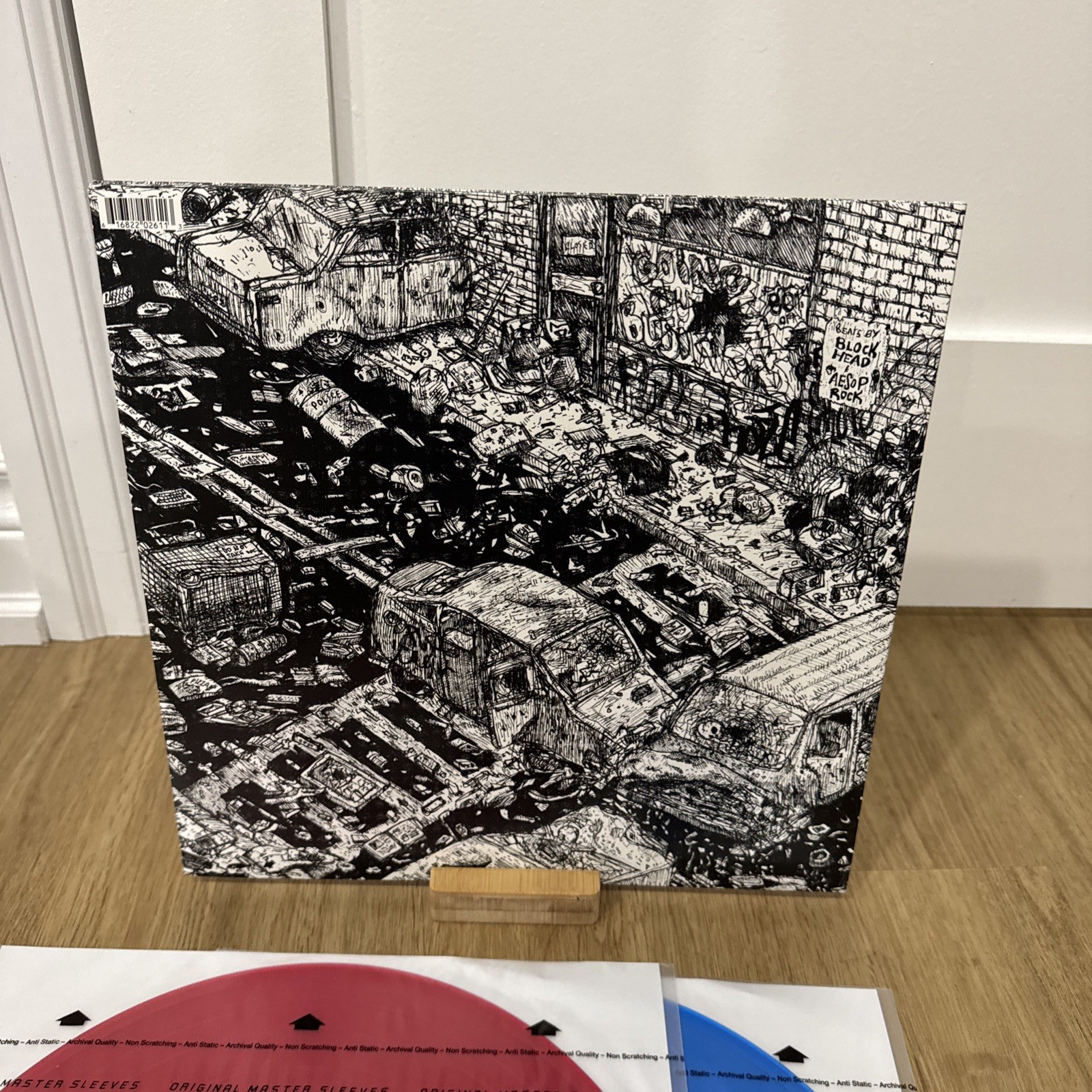 Billy Woods – Known Unknowns – Colored Vinyl Red And Blue 2LP 2017 Original