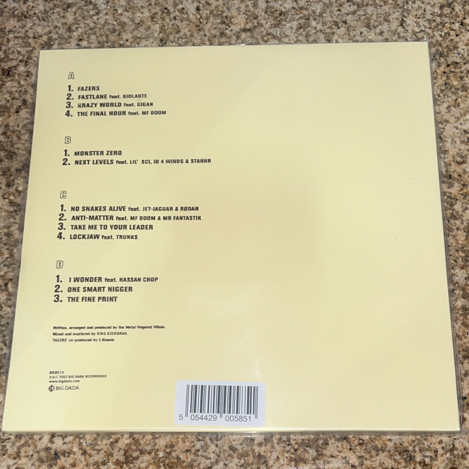 King Geedorah – Take Me to Your Leader 12″ Red Vinyl LP Special Issue 2021