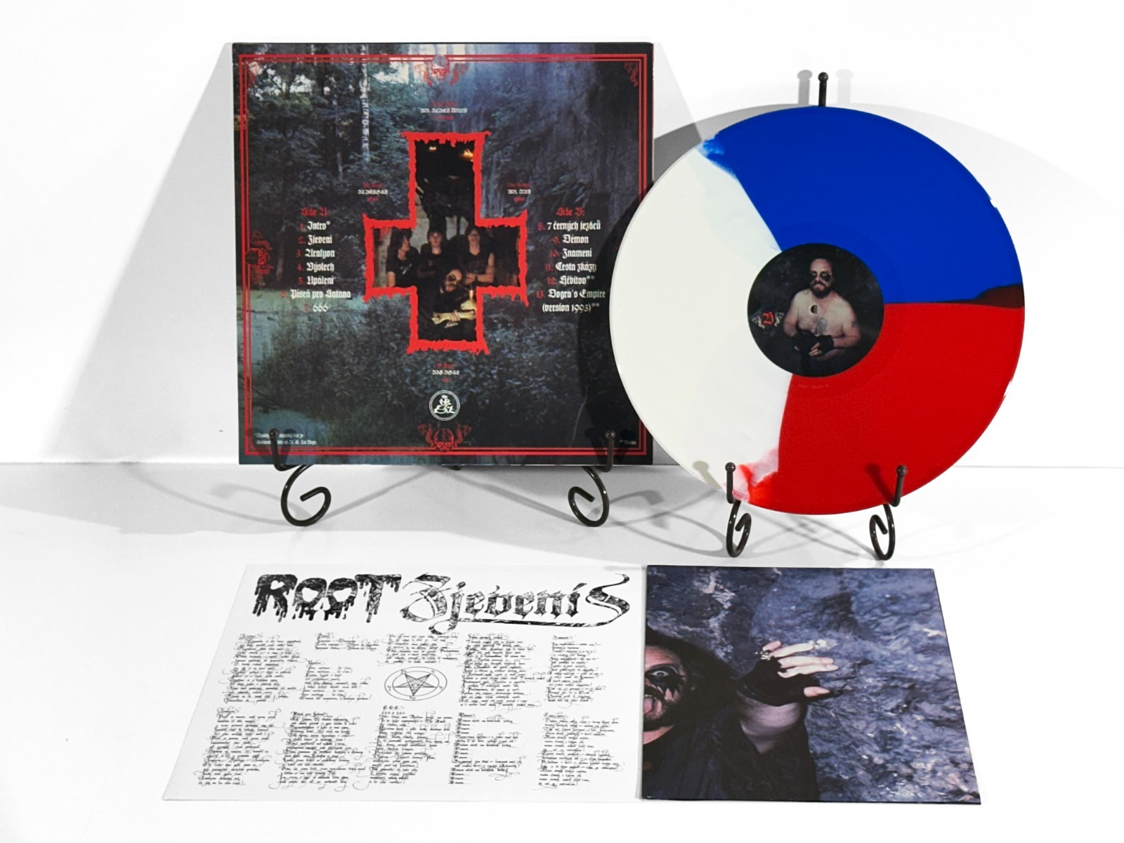ROOT Zjevení LP Czech Flag Pinwheel Vinyl