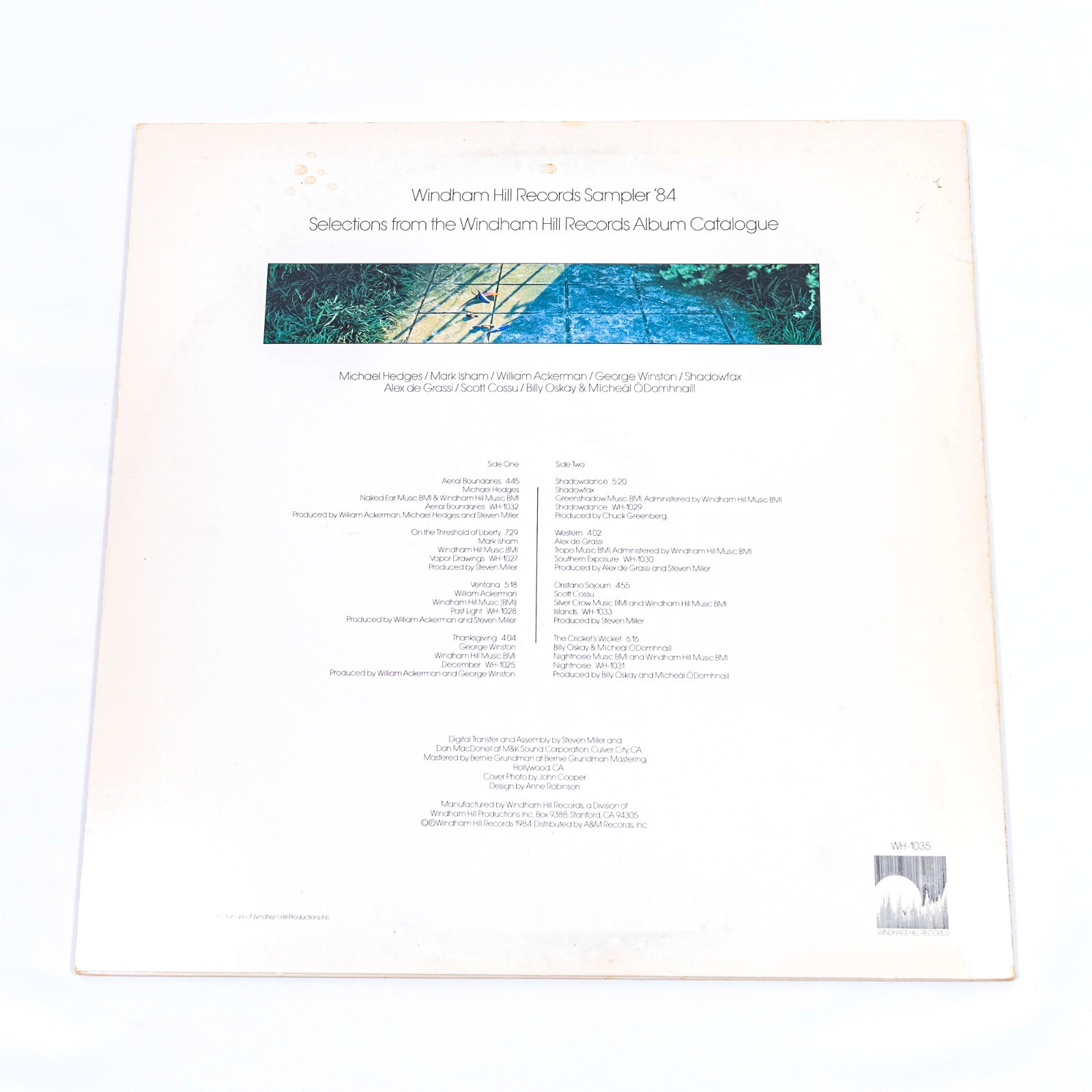 Various – Windham Hill Records Sampler 1984 12″ Vinyl LP WH-1035 Jazz EX/VG+