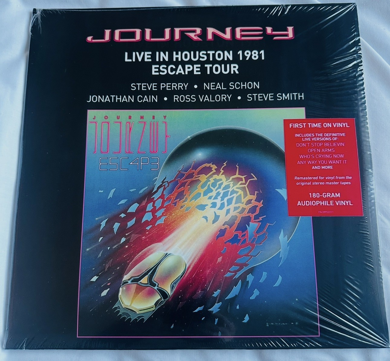 Journey LIVE IN HOUSTON 1981 DOUBLE VINYL LP. Escape Tour. New & Sealed. Perry