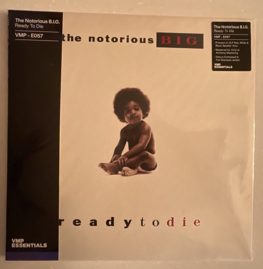 Notorious BIG Ready To Die VMP Vinyl Lmtd Ed Color Vinyl RARE RAP HIP HOP RECORD