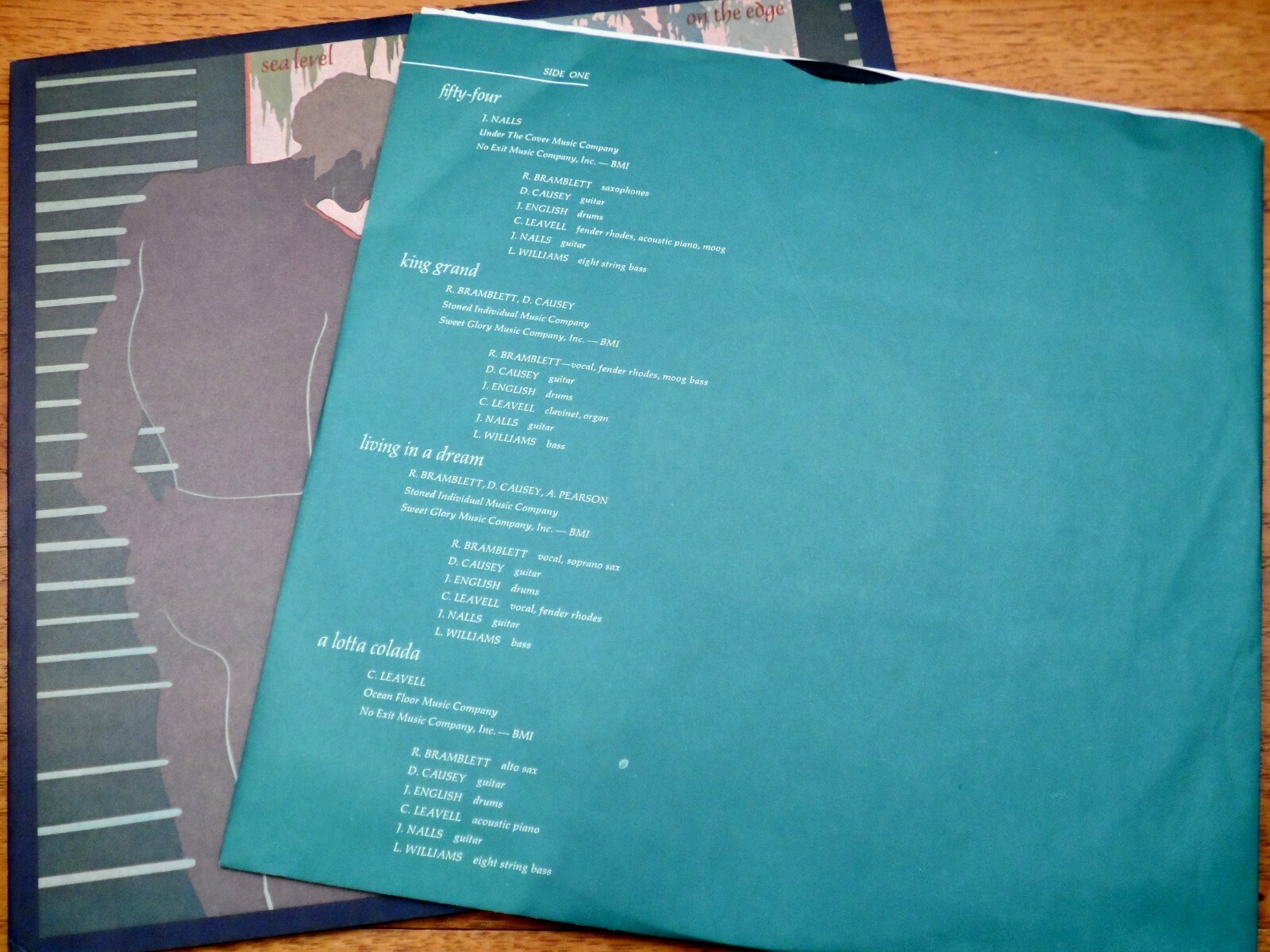Sea Level ♫ On The Edge ♫ 1978 Capricorn Records Original Vinyl LP w/Insert 🔥