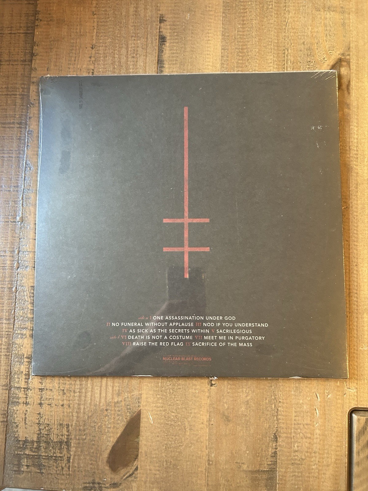 Marilyn Manson One Assassination Under God Limited Red Splatter Vinyl Sealed New