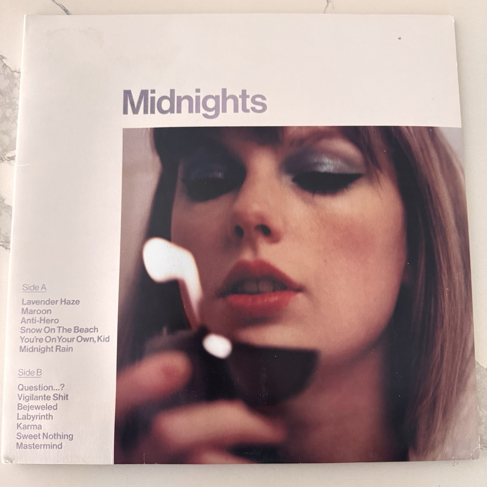 Taylor Swift Midnights (Special Edition, Lavender Marbled) Vinyl