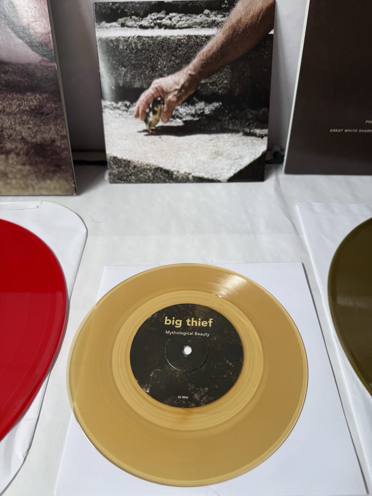 Big Thief Masterpiece Red /250 + Capacity Gold + Mythological Beauty 7″ Bundle