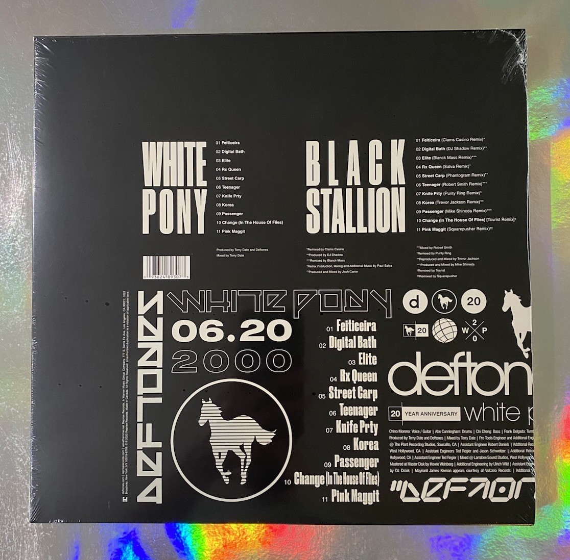 Deftones – White Pony 20th Anniversary 4LP Black Vinyl Box Set ✅ Factory Sealed