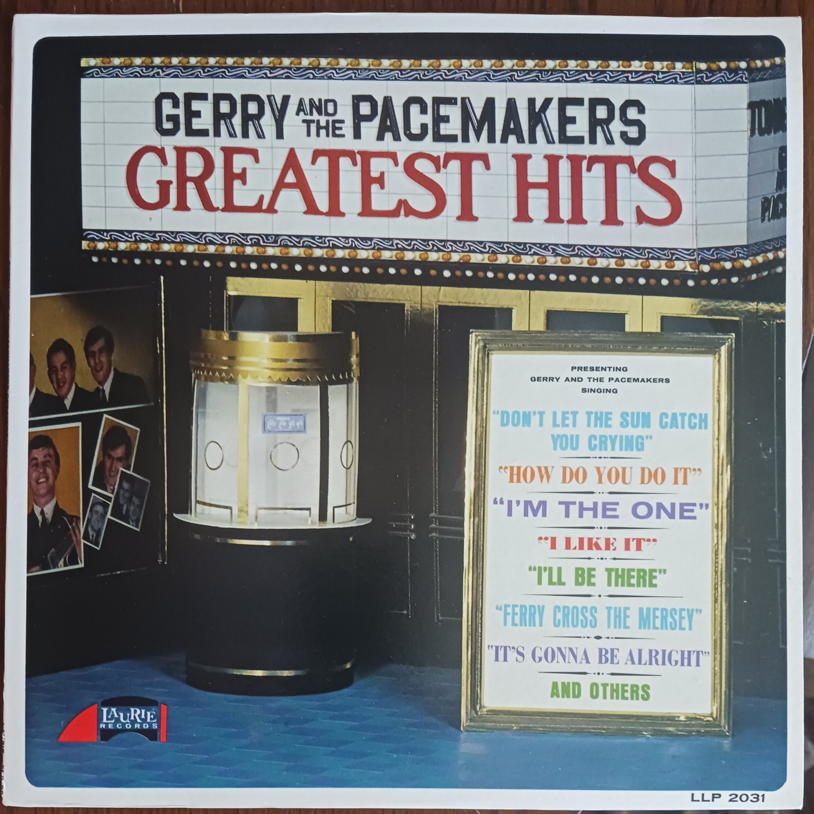 GERRY & THE PACEMAKERS – GREATEST HITS – LAURIE RECORDS MONO LP – (VG+/VG)