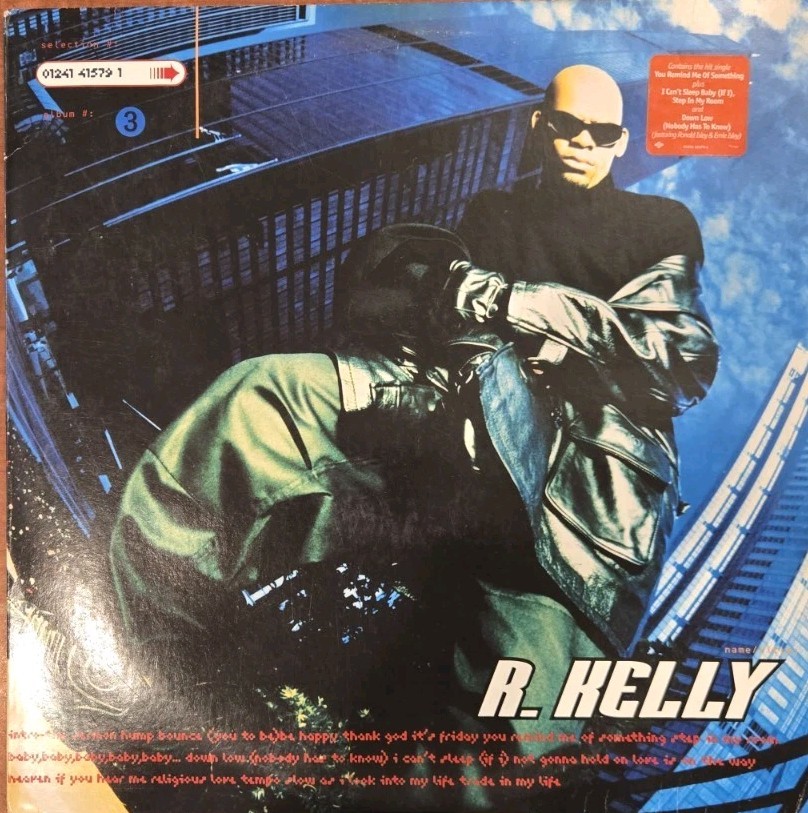 R. Kelly Self Titled 2LP Vinyl 1995 US Original Jive 01241 41579 1