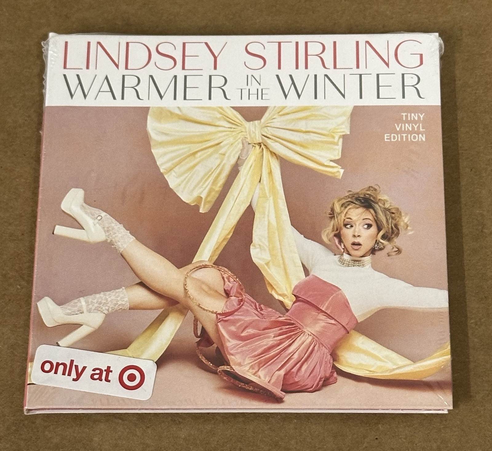 Lindsey Stirling Warmer In The Winter Target Tiny 4″ Vinyl Sabrina Carpenter NIP