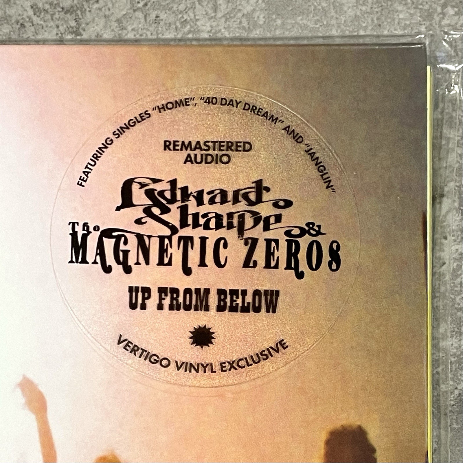 *READ DESC* Edward Sharpe And The Magnetic Zeros Up From Below 3LP Vertigo Vinyl