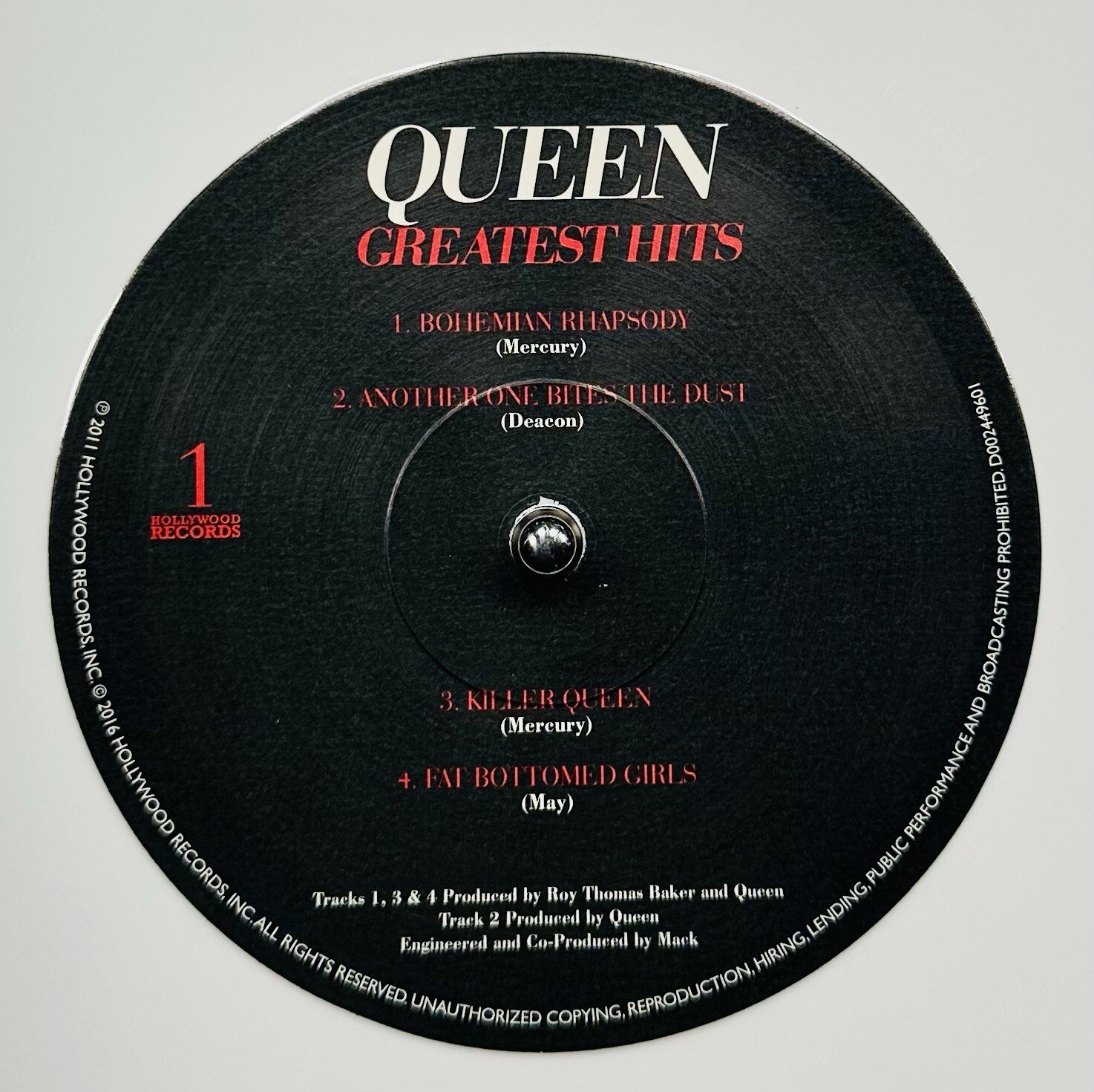 Queen – Greatest Hits – Double LP 12” Colored Vinyl Records ** Near Mint ** NM
