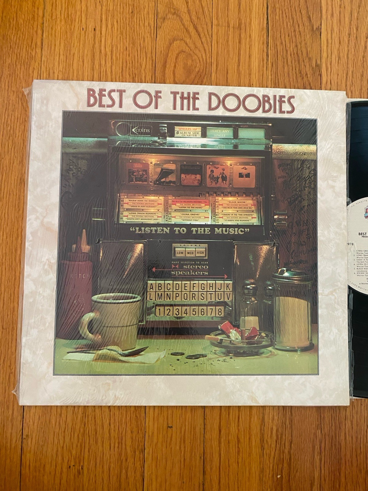 THE DOOBIE BROTHERS BEST OF THE DOOBIES EX LP ORIG. 1976 SHRINK MORE LPS FREE SH