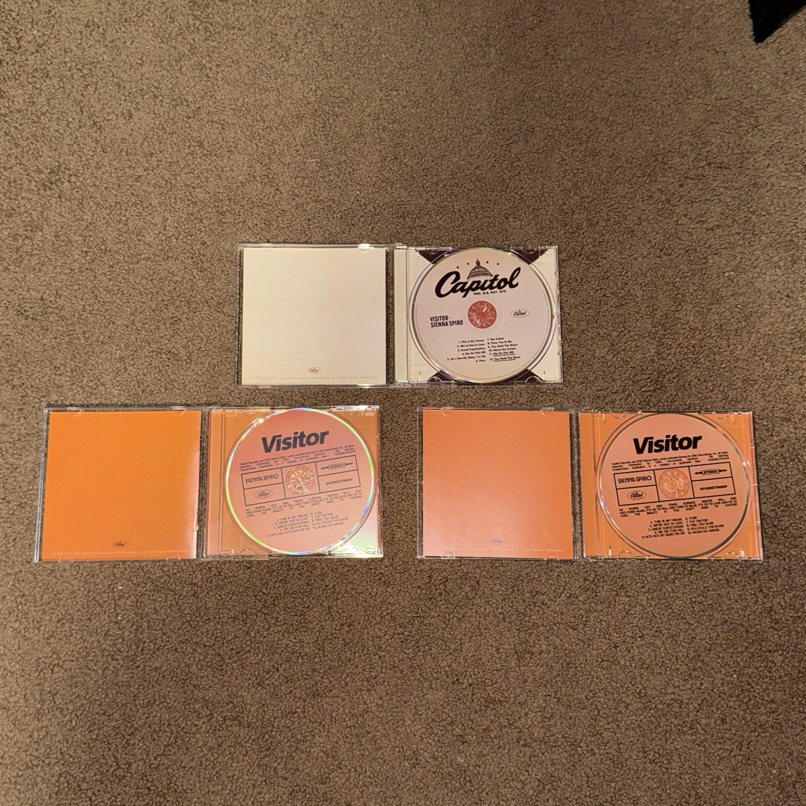 Sienna Spiro The Visitor SIGNED Vinyl + CD Bundle