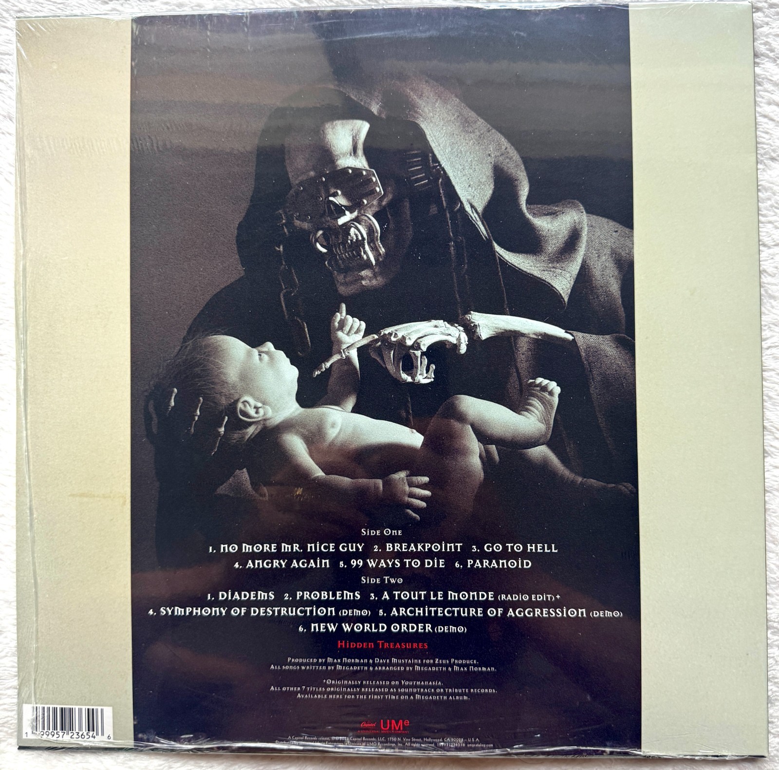 MEGADETH RECORD HIDDEN TREASURES STORE DAY SEALED PROMO JAPAN TRACKS COLOR VINYL