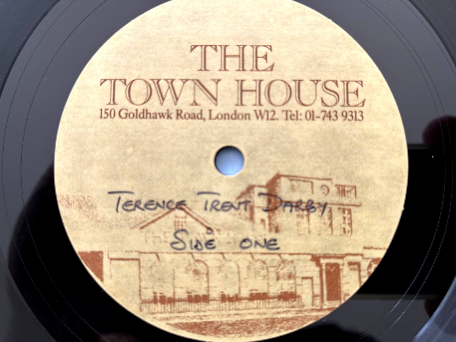 TERENCE TRENT D’ARBY 1989 UK RARE LP ACETATE TOWN HOUSE VINYL DEMO FUNK SOUL