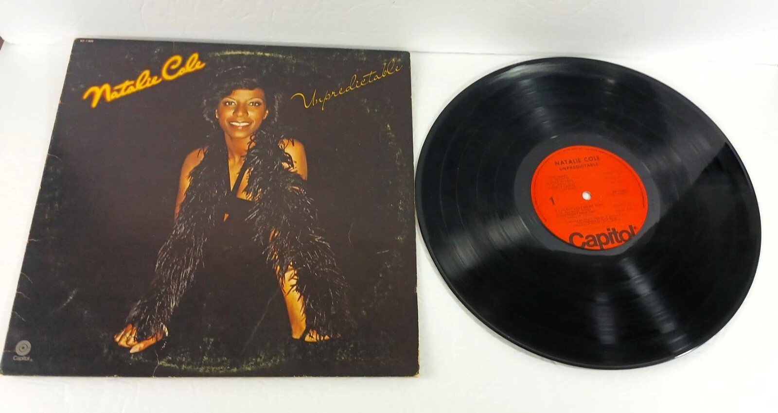 Natalie Cole: Unpredictable CAPITOL Records 12″ LP 33 RPM – SW-11600