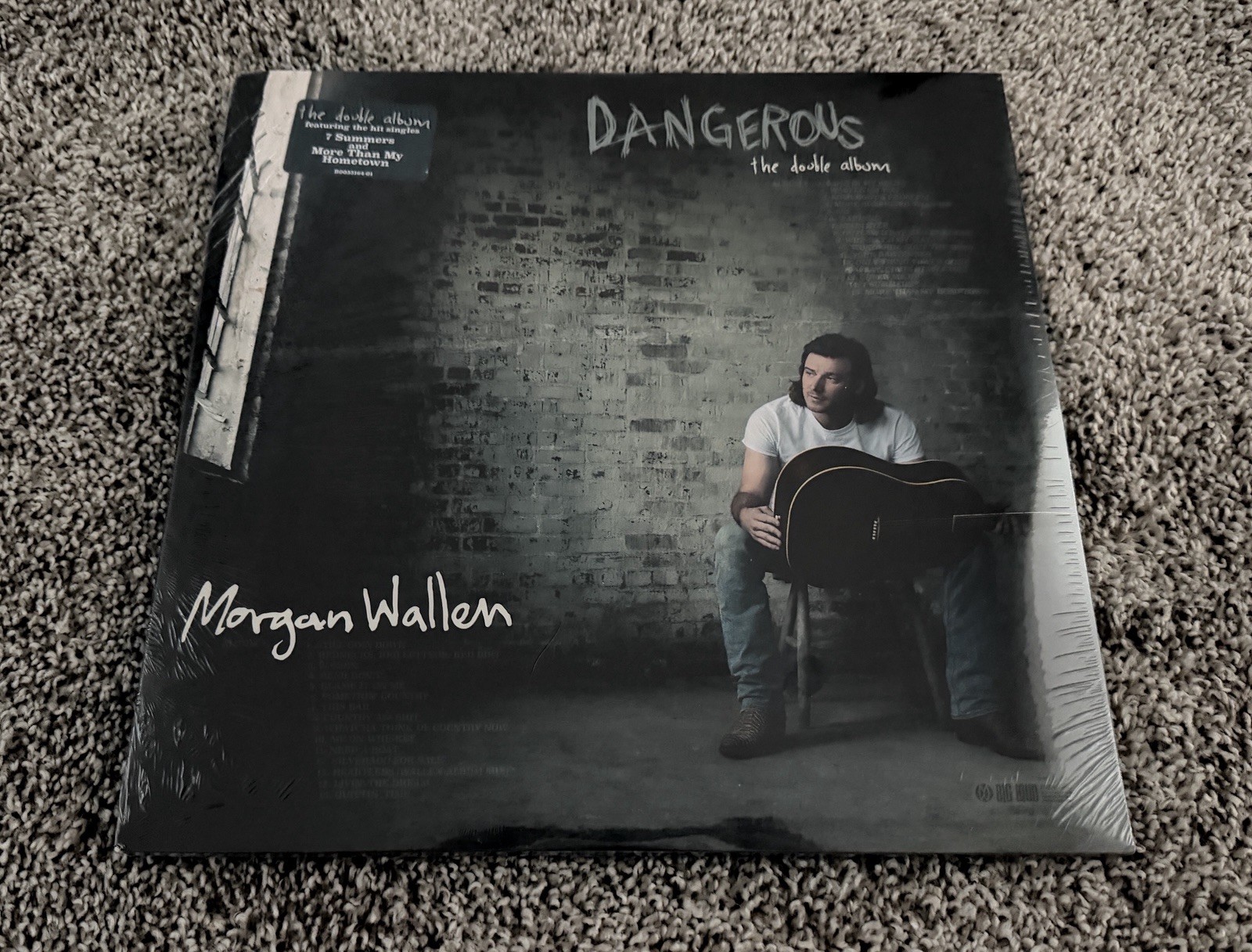 Morgan Wallen – Dangerous The Double Album Exclusive Orange Color 3xLP Vinyl