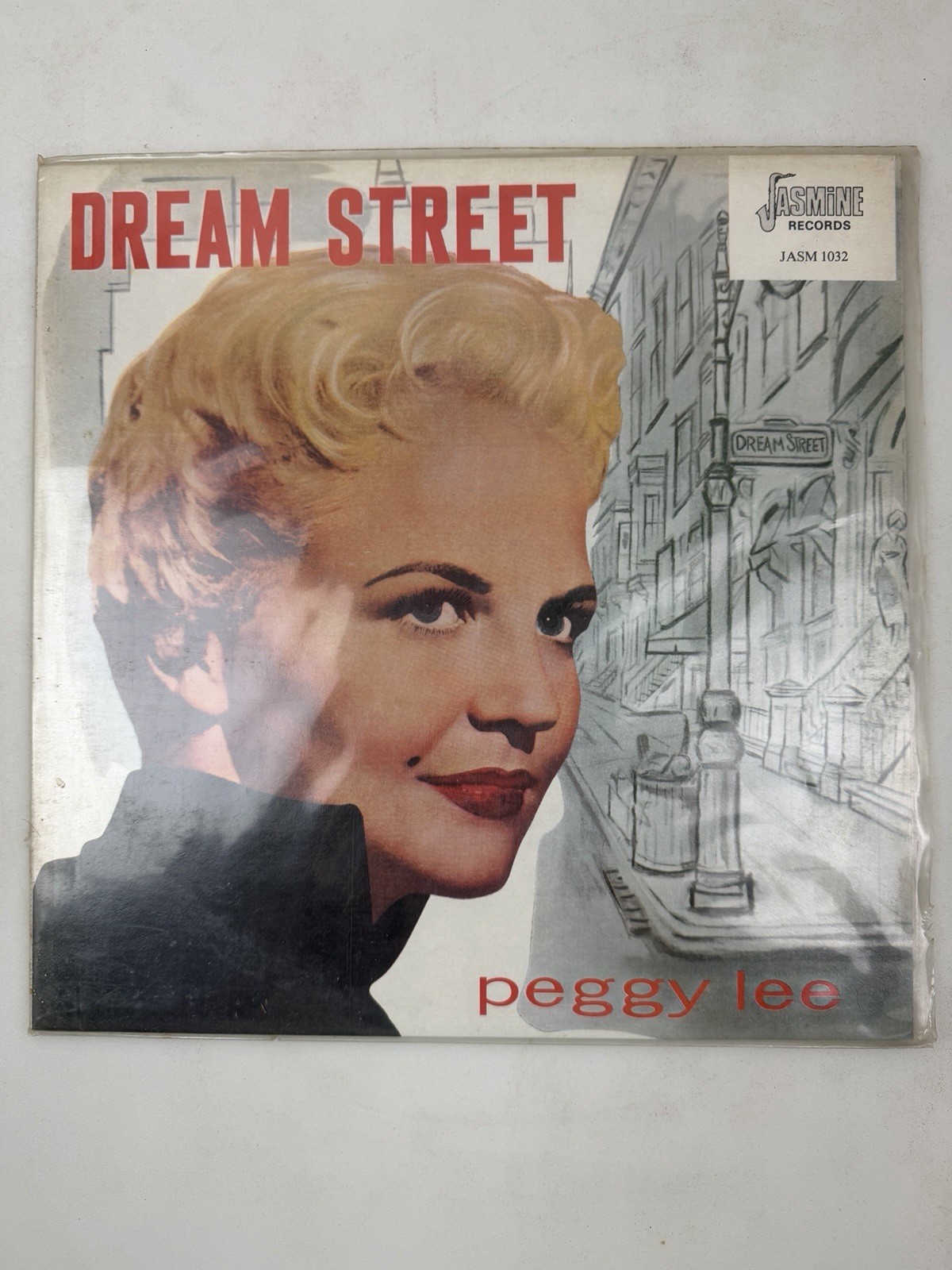 Peggy Lee Dream Street LP Jasmine Records JASM 1032 Vocal Jazz Pop VG+