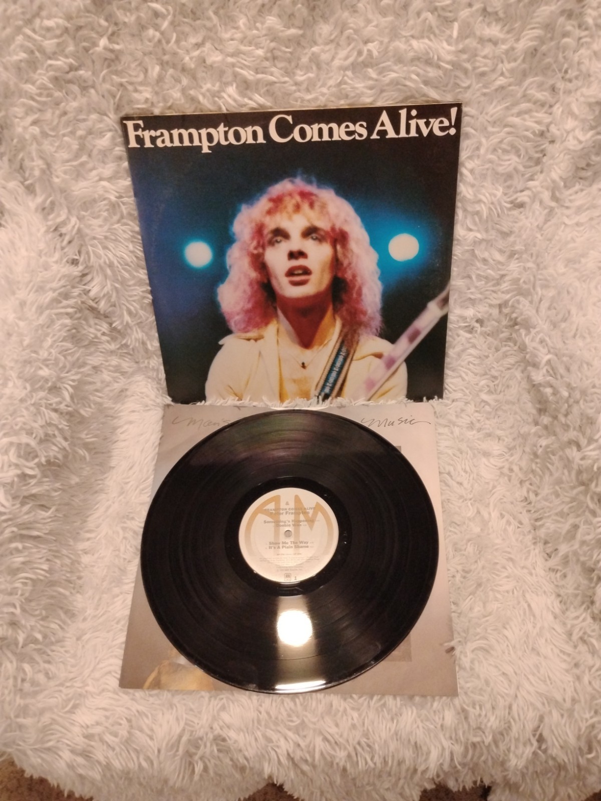 Peter Frampton – “Frampton Comes Alive” Double LP 1976 A&M Records ( SP-3703)