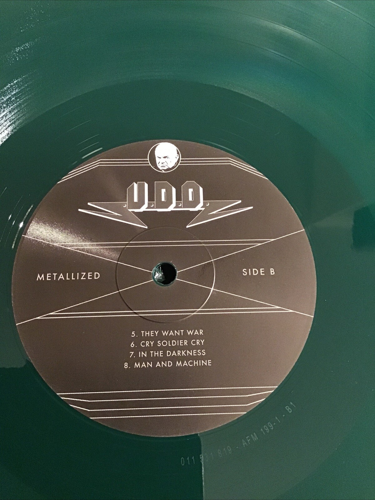 Vinyl Records – U.D.O.- Metallized- Limited Edition Dark Green,New,signed