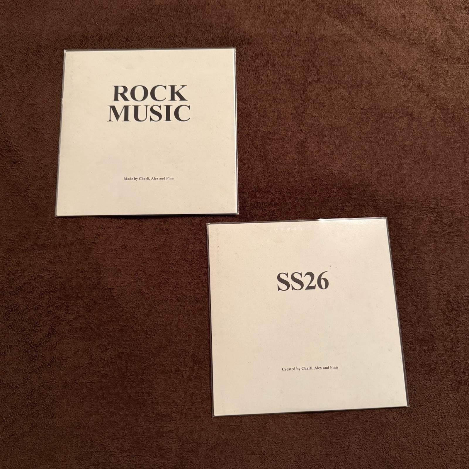 Charli XCX Rock Music and SS26 Vinyl bundle
