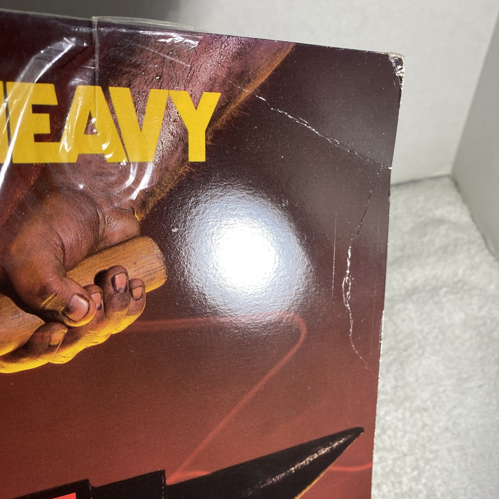 ANVIL Hard ‘N’ Heavy ATTIC LP Upper VG Canada Import Hard Rock Heavy Metal