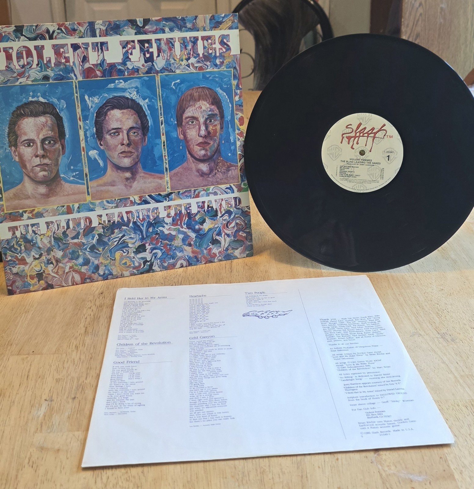 Violent Femmes The Blind Leading The Naked 1986 LP Vinyl Album